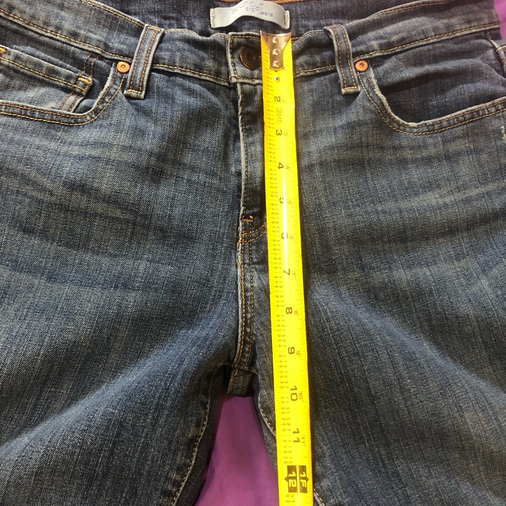 Levi's Boot Cut 515 Jeans Womens Size 8 S/C Denim Distressed Blue. - Picture 3 of 8